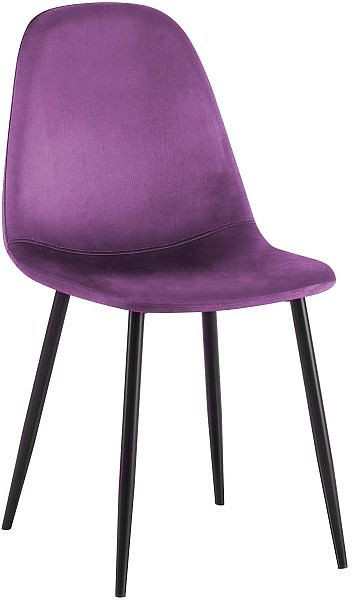 CLP Esszimmerstuhl Napier Samt, lila, 321351, 4251756482879