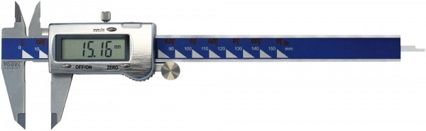 Vogel Germany Digital Messschieber DIN 862, Datenausgang Mini-USB, 300 mm / 12 inch, 202042-3