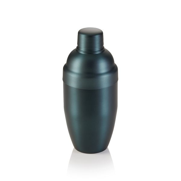 WAS Shaker Classic NOCTURN, 0,5 Liter, Ø 8,5 cm, blau matt, Chromnickelstahl 18/8, 8301250
