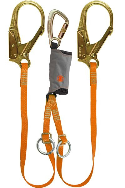 Skylotec Y-TIE BACK, Verbindungsmittel, orange mit Ring SKYSAFE PRO TIE BACK Y, FS 64 ALU GR/KOBRA AL TRI, L-0572-1