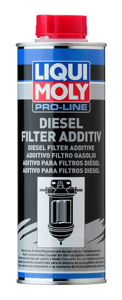 LIQUI MOLY Pro-Line Dieselfilter Additiv, Dose Blech, VE: 0,5 Liter, 21953