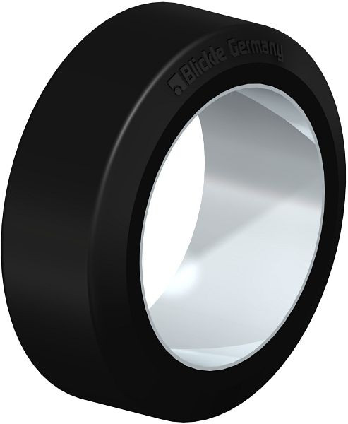 Blickle BEV 200x75/100-ZST Bandage / Reifen aus Elastik-Vollgummi, Schwarz, 736752