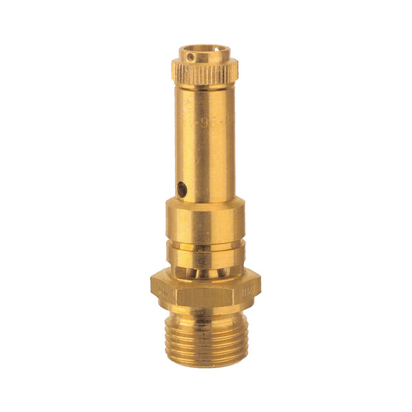 Riegler Sicherheitsventil DN 8, Messing, G 3/8, Ansprechdruck 18,2 bar, 205874