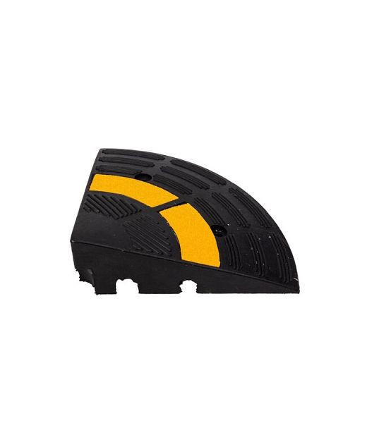 Ri-Traffic Bordsteinrampe Gummi Höhe 10 cm, Eckstück, 12-0010-02