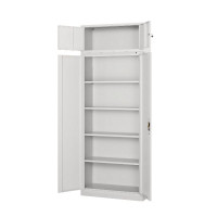 Vorschau: Jan Nowak Modell EWA (C01L) Aufsatz für Aktenschrank Büroschrank 900x380x400 mm, Grau, 1131 Vorschau: Jan Nowak Modell EWA (C01L) Aufsatz für Aktenschrank Büroschrank 900x380x400 mm, Grau, 1131