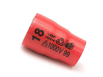 Lemp Steckschlüssel Einsatz 18mm 3/8" normal 12 kt, 135218