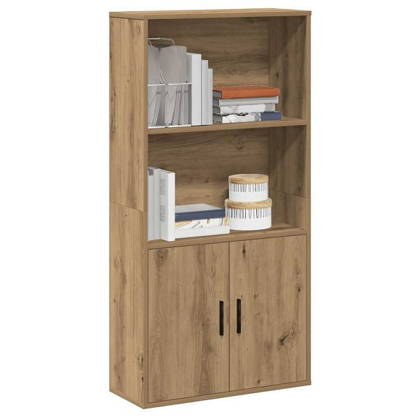 vidaXL Bücherregal Artisan-Eiche 60x24x120 cm Holzwerkstoff, 860426