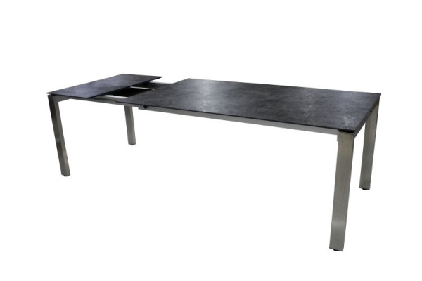 4 Seasons Outdoor Goa Ausziehtisch Edelstahl HPL Ceramic Edelstahl 160-220-280 cm, 19638