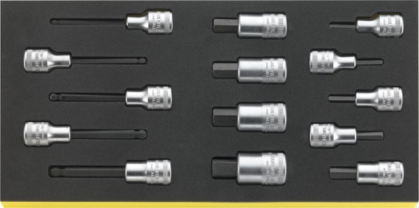 STAHLWILLE Satz Schraubendrehereinsätze TCS 54-54KK/14 14 Stück, 96830877