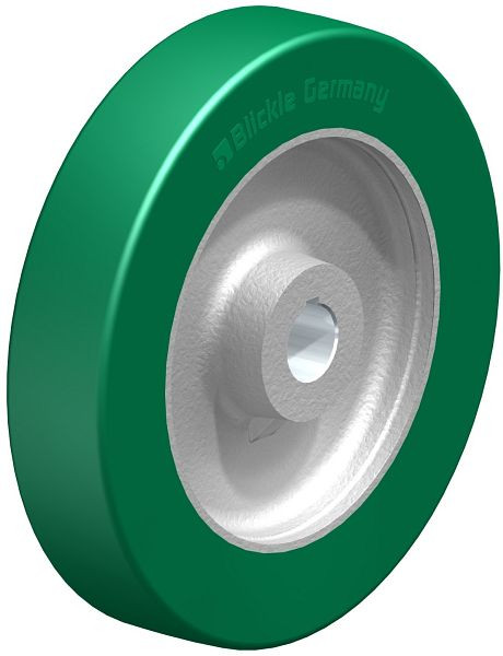 Blickle GSTN 251/30H7 Rad aus Blickle Softhane®, Grün, 754401