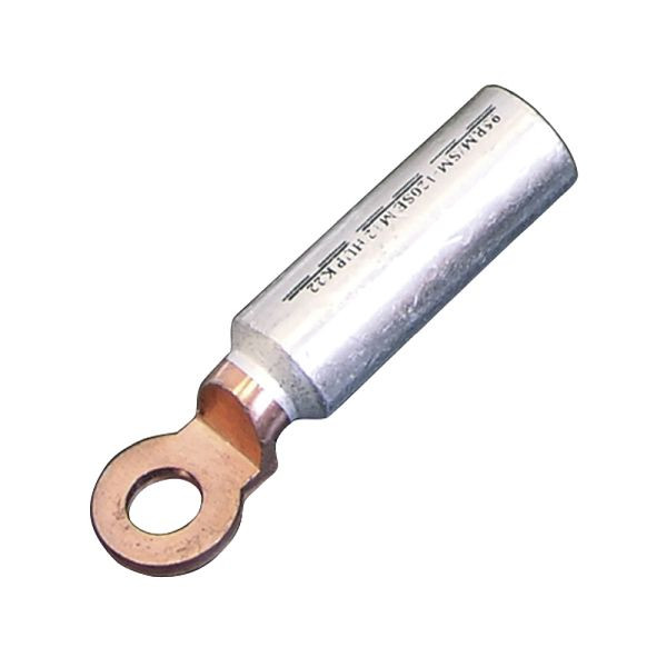 Haupa Al-Cu Presskabelschuh 25 mm²/M10 inkl. massive Ausschraubtasche, VE: 50 Stück, 293302