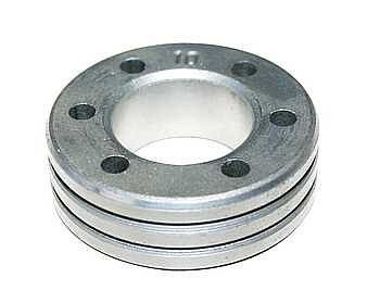 Iwetec Drahtvorschubrolle Stahldraht, 1 mm / 1,2 mm, Innendurchmesser: 19 mm, 400022-10