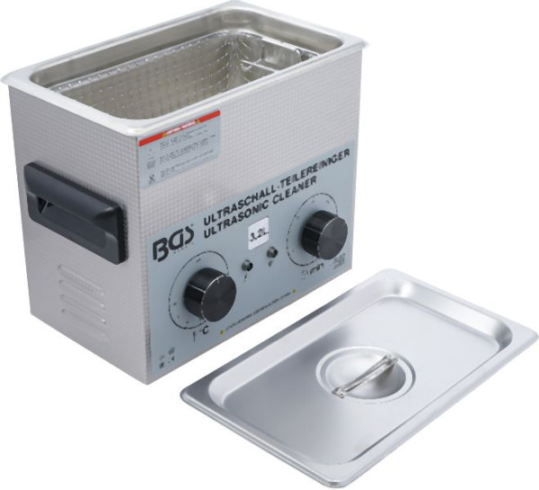BGS Ultraschall-Teilereiniger, 3,2 l, 6879, 4026947068794
