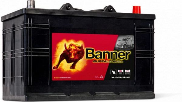 Banner Buffalo Bull 610 11 LKW Batterie, Erstausrüsterqualität, 010610110101