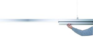 DOTLUX LED-Lichtbandsystem LINEAclick 25W 5000K breitstrahlend Made in Germany