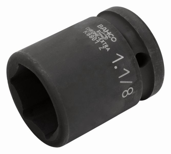 Bahco 3/4" Kraft-Steckschlüssel-Einsatz, 6kant, SW 1", K8901Z-1