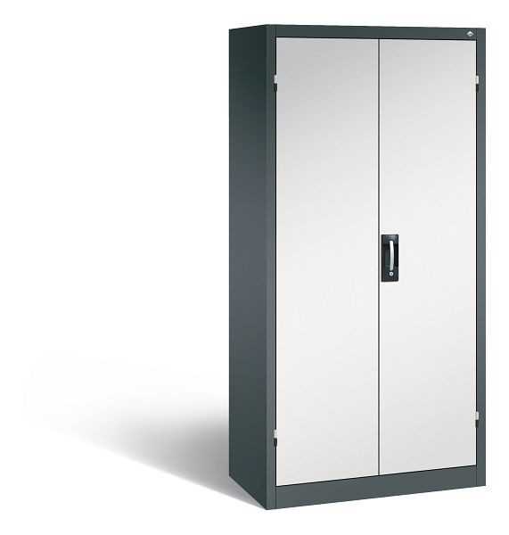 C+P Werkzeugschrank Acurado, H1950xB930xT500mm, Farbe: Anthrazitgrau / Lichtgrau, Muldengriff, 8921-503 S10160