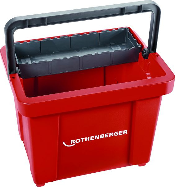 Rothenberger Werkzeugeimer ROBUCKET mit 1x ROBOX B2650, 39,5 x 31,2 x 32,1 cm, 1000002627