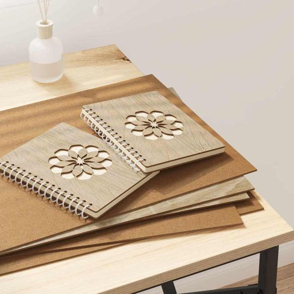 vidaXL Dekoplatten 50 pcs Sonoma-Eiche 30 x 42 x 0.3 cm Holzwerkstoff, 885588