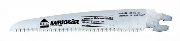 KEIL Gartensäge Ersatzblatt 210 mm - 9 Zähne/Zoll, A1.100.015.427