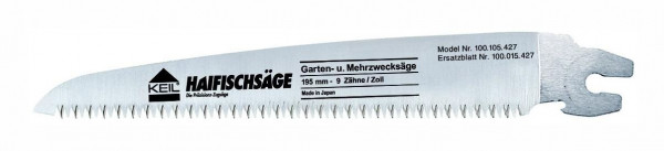 KEIL Gartensäge ECO Ersatzblatt 180 mm - 7 Zähne/Zoll, A1.100.015.418