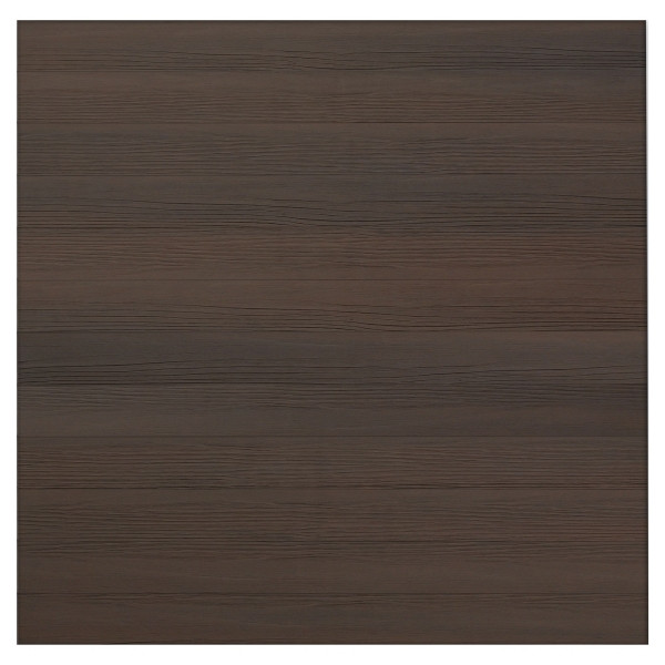 T&J SKÄR-Serie Zaunset Holzdekor mokka, für ein Zaunfeld 180 x 175 cm, inkl. Clips, 44156