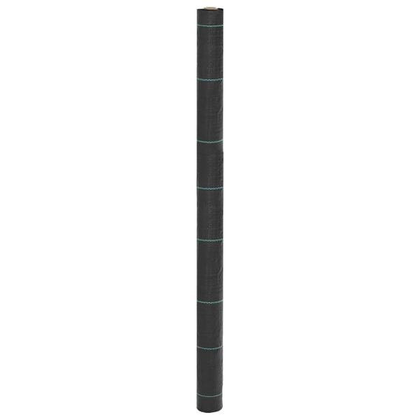 vidaXL Unkrautvlies Schwarz 1,5x200 m PP, 4005191, 8721012909489