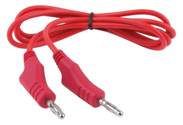 KS Tools Messleitungs-Verlängerung mit Doppel Stecker und zusätzlicher Buchse 1.100 mm (rot), 150.1667