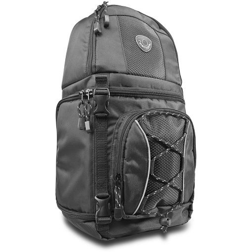 Mantona Loop Fotorucksack, Produktfarbe: Schwarz, 1017948, 4260191241576