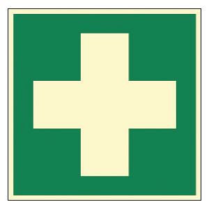 WERO Rettungszeichen: Erste Hilfe, ISO 7010, Kunststoff, 290175