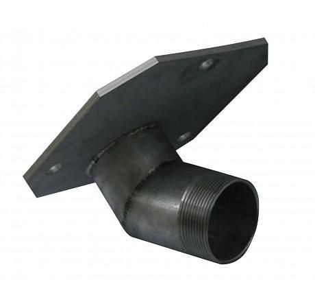 Cemo Flanschplatte R2 45 Größe Edelstahl für Auslauf 100mm Dm, 8177