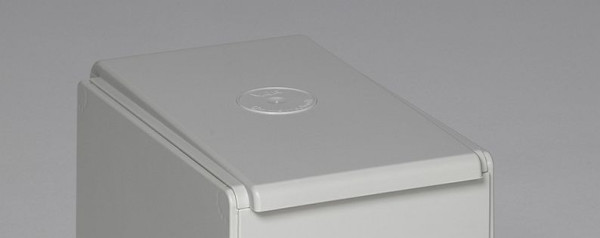 VAR Deckel für Kunststoffcontainer 40-l, lichtgrau, 38001