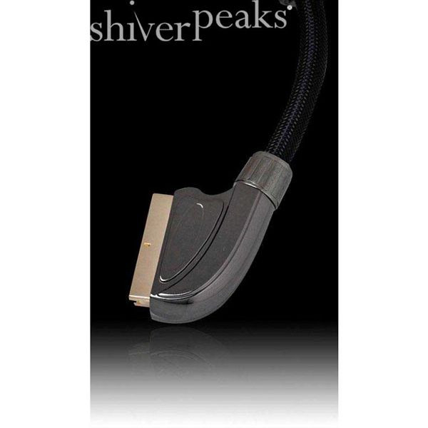 shiverpeaks Scart-Anschlusskabel, Metall-Scart-Stecker, 21-polig belegt, vergoldete Kontakte, Ferrite, schwarzes Nylon, 3,0m, 96020-3.0-SBN