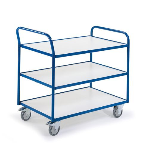 Rollcart Tischwagen mit 3 Etagen (910x500), Tragkraft: 300 kg, 08-7435ESD