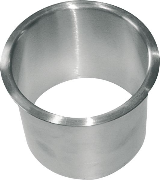 KWC Abwurfhülse, CHRONOS, Edelstahl, 150x120 mm, rund, Öffnung 127 mm, 2000101106