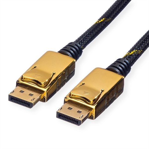 ROLINE GOLD DisplayPort Kabel, DP ST - ST, 1 m, 11.04.5644