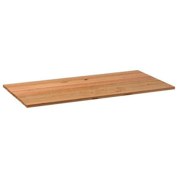 vidaXL Tischplatte Hellbraun 240x120x4,2cm Massivholz Eiche Rechteckig, 4009230