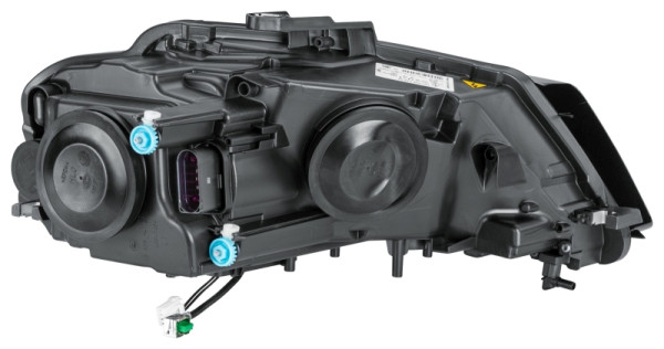 HELLA LED/Bi-Xenon-Hauptscheinwerfer, für u.a. Audi A3 (8P1), ECE, für Rechtsverkehr, links, 1EL 009 648-391