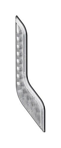 HELLA Blinkleuchte, Shapeline Style Wing, LED, 12/24V, geschraubt, Lichtscheibenfarbe: glasklar, Stecker: AMP, 2-polig, vorne links, 2BA 013 334-031