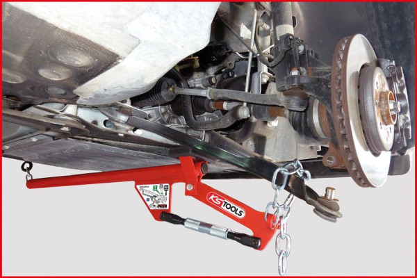 KS Tools Universal-Achshebel mit Kette, 960mm, 700.1495