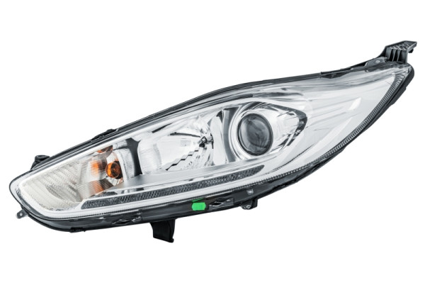 HELLA Halogen-Hauptscheinwerfer, für u.a. Ford Fiesta VI (CB1, CCN), Sport, Titanium/Individual, ECE, für Linksverkehr, links, 1LL 354 803-071