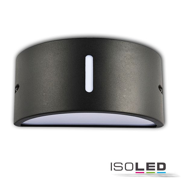 ISOLED Wandleuchte Up&Down 1xE27, IP54, anthrazit, ohne Leuchtmittel, 113291