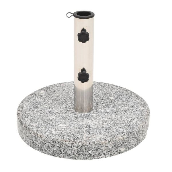 vidaXL Sonnenschirmständer Granit Rund 20 kg, 43726