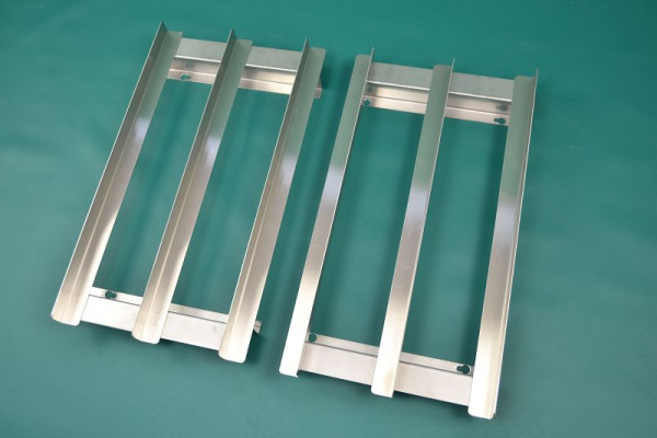 Ackermann Spülmaschinen Korbschienen, einhängbar (Set), passend für CNS-Unterbau 9001004, 9001004A