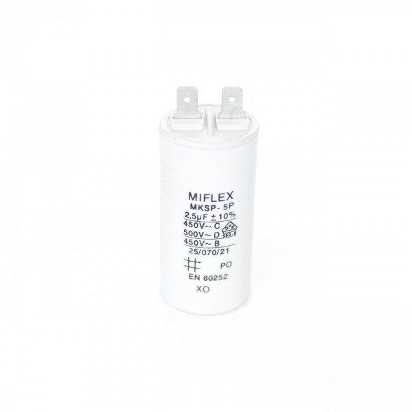 Solarbayer Kondensator 2,5 mF, für ältere Abgasgebläse, 390001400