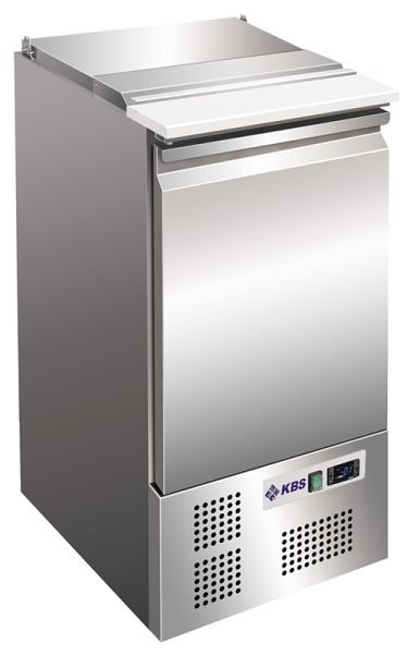 KBS Saladette KBS 450, Volltür, Temperaturbereich (°C): +2 bis +8, 340214, 4059395003345