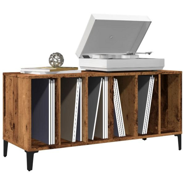 vidaXL Plattenschrank Altholz-Optik 100x38x48 cm Holzwerkstoff, 857169