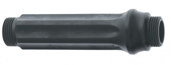 GEKA plus-Handgriff "soft rain PX", 2 x AG G 3/4" KS schwarz, VE: 10 Stück, 51.5472