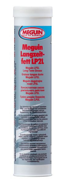 Meguin Langzeitfett LP2L, Kartusche Kunststoff, VE: 0,4 kg, 6453