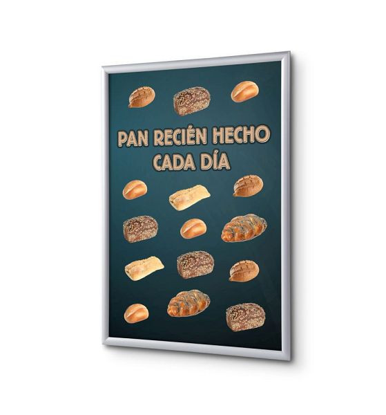 Showdown Displays Klapprahmen A4 Komplettset Brot Spanisch, KRA4G25LPPI412